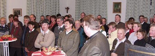 Bescuerh im alten Schulhaus in Gotzing