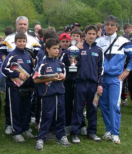 Die Fussballmannschaft beim Pfingstturnier in Weyarn