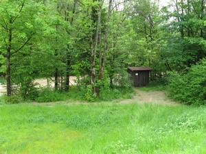 Leitzach-Hochwasser in Naring am 3. Juni 2010