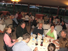Abendessen im Monna Lisa