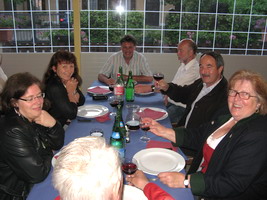Abendessen in Madonna del Boschi