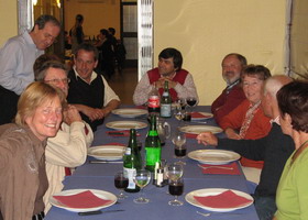 Abendessen in Madonna del Boschi