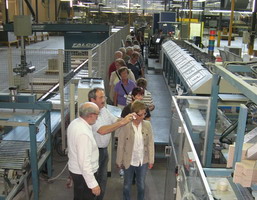 Besichtigung der Fliesenfabrik