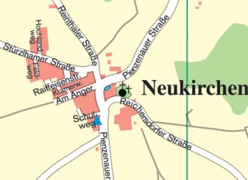 Ortsplan Neukirchen