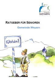 Seniorenratgeber der Gemeinde Weyarn