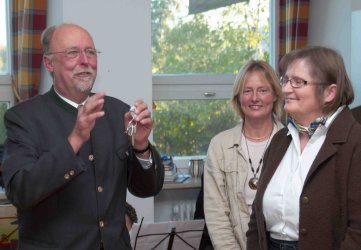 Einweihung der Weyarner Bcherei