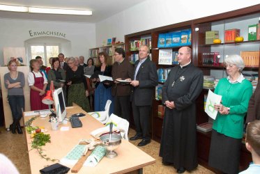Einweihung der Weyarner Bcherei