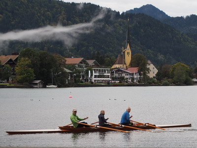 Rudern im Tegernsee